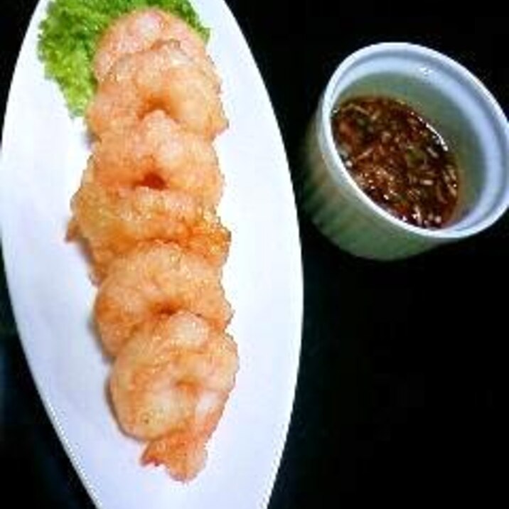 料理長直伝 えびのから揚げ 中華ソース添え レシピ 作り方 By スリッパ3号 楽天レシピ 料理長直伝 えびのから揚げ 中華ソース添え レシピ 作り方 By スリッパ3号 楽天レシピ